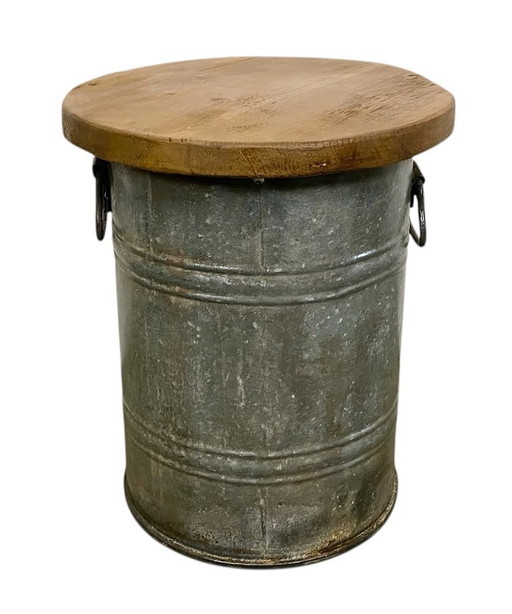 Vintage Industrial Stool, 1960s