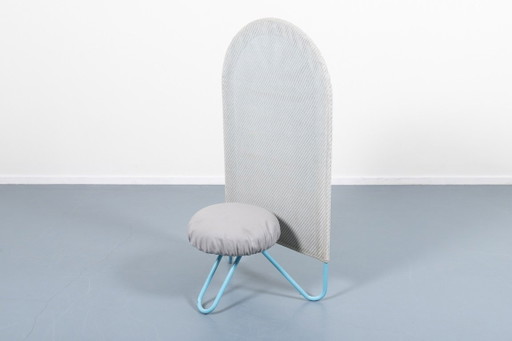 1980’s Rare Italian design high back chair from Bonaldo