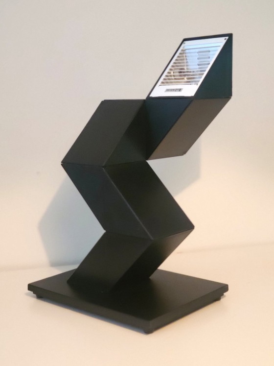 Image 1 of Ensemble de 2 lampes de table vintage Zig Zag de Massive Belgium, 1984