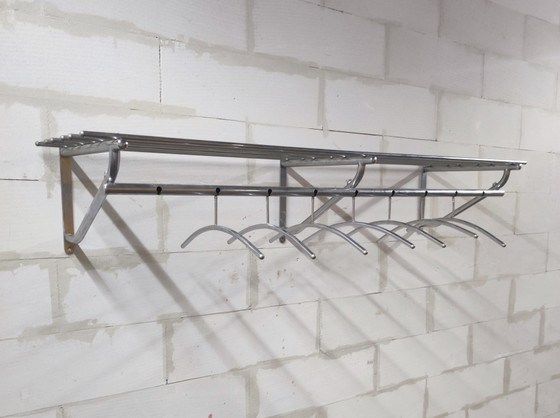 Image 1 of Porte-manteau style Bauhaus Gispen des années 1930, 176 cm