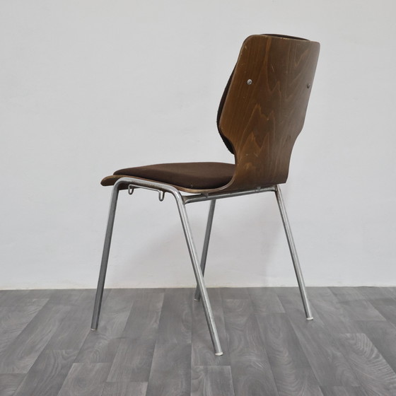 Image 1 of Carlo Ratti Set Da Ufficio 12 Sedie Design Modernariato Anni ‘70