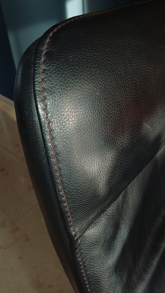 Image 1 of De Sede DS55 relaxfauteuil zwart Nekleer