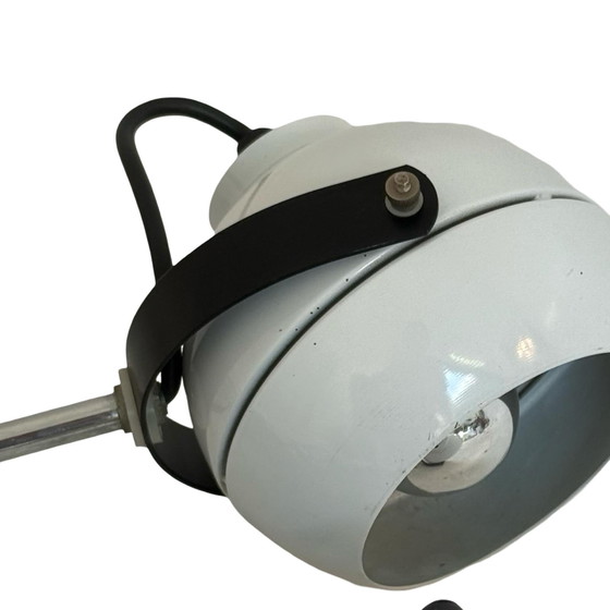 Image 1 of Vintage - Double wall lamp - Eyeball / spots - fully adjustable - White