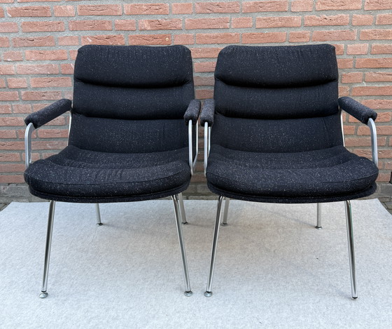 Image 1 of 2 x Chaises Vintage par Artifort par Geoffrey Harcourt