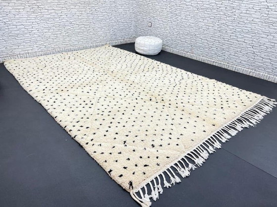 Image 1 of Autentico tappeto marocchino in pura lana, tessuto a mano, 150/250 cm