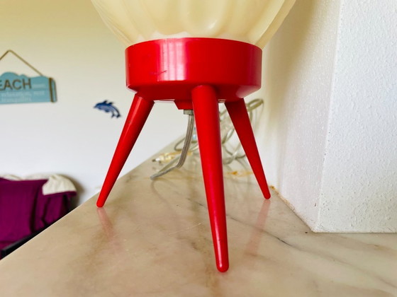 Image 1 of Mid Century Moderne driepoot tafellamp van Hercules