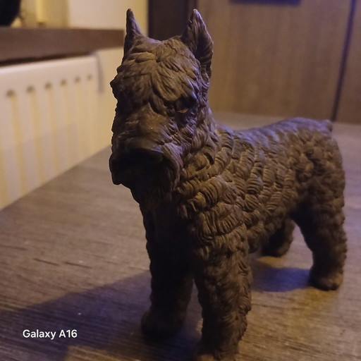 Vintage Vaga International Bouvier Beeldje - Model Akita – decoratieve objecten, Porcelain