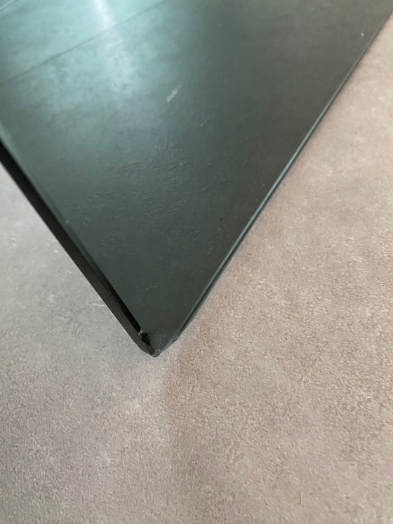 Image 1 of Gallotti & Radice set nesting tables smoke glass vintage