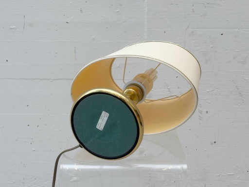 Vintage brass table lamp by Temde, 1970s