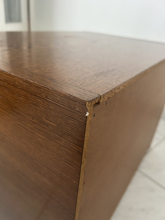 Image 1 of Set vintage nachtkastjes wenge hout