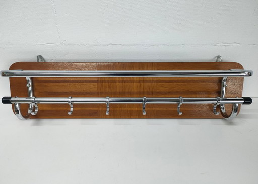 Mid centrury (60íes) Scandinavian style chrome design coat rack wall coat rack