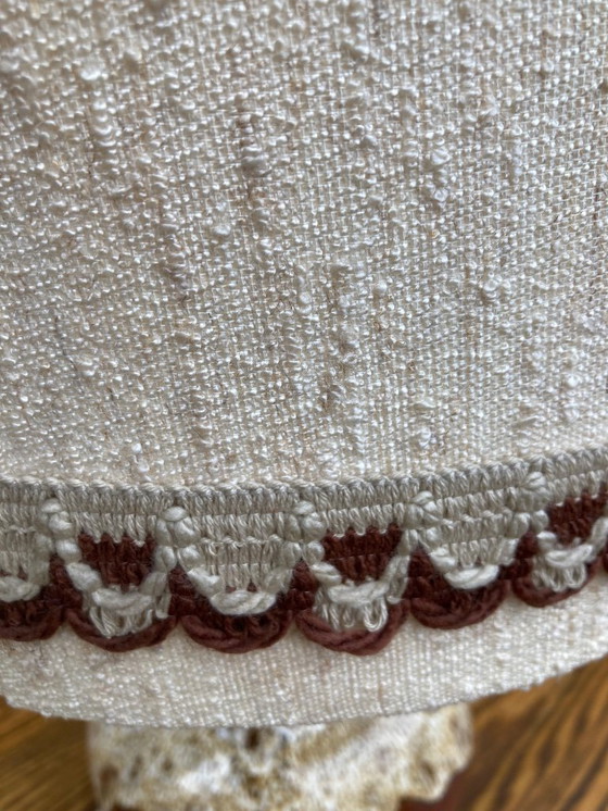 Image 1 of Scheurich Vase Fat Lava West Germany Table Lamp Ceramic Base 70s Vintage