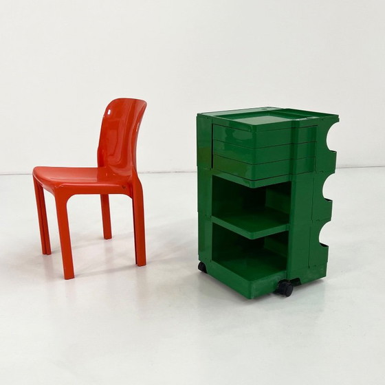 Green Boby Trolley by Joe Colombo for Bieffeplast, 1960s – Storage cabinet, Plastic (photo 10 of 10)