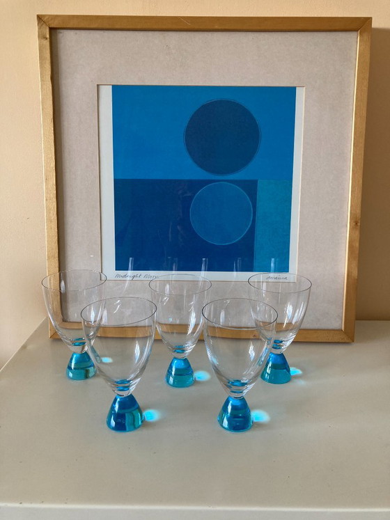 5 bicchieri da vino Din Don Alessandro Mendini per Alessi – Bicchieri e caraffe, Glass (photo 5 of 7)