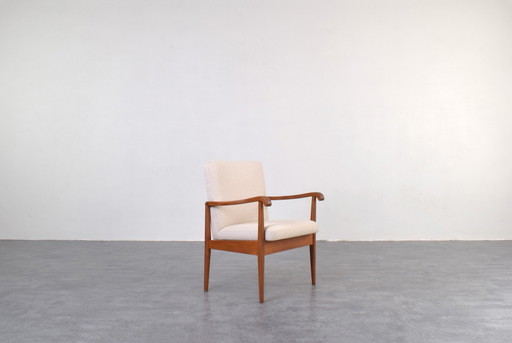 Mid-Century Danish Teak Armchair, 1950s