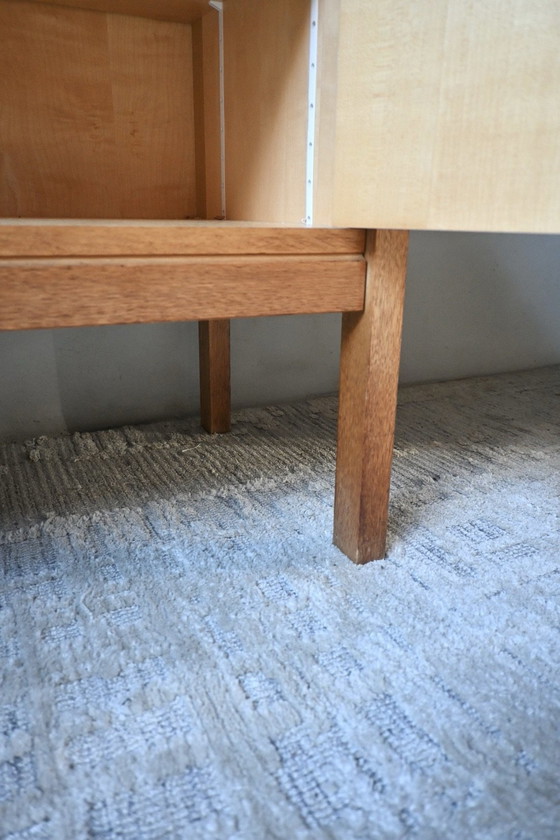 Beau buffet bas en bois années 70 Leo Bub pour Bub Wertmöbel, Marron (photo 11 sur 15)