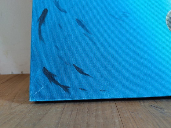 Image 1 of Adam Burczyc - Helfer | Ölfarbe 40 x 30 cm