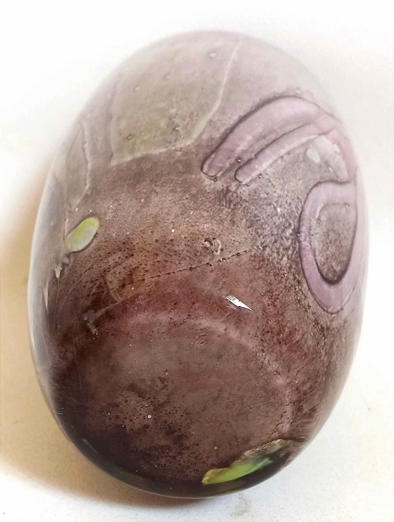 Image 1 of Vase signiert La Rochère Kristall Höhe 25,8 cm