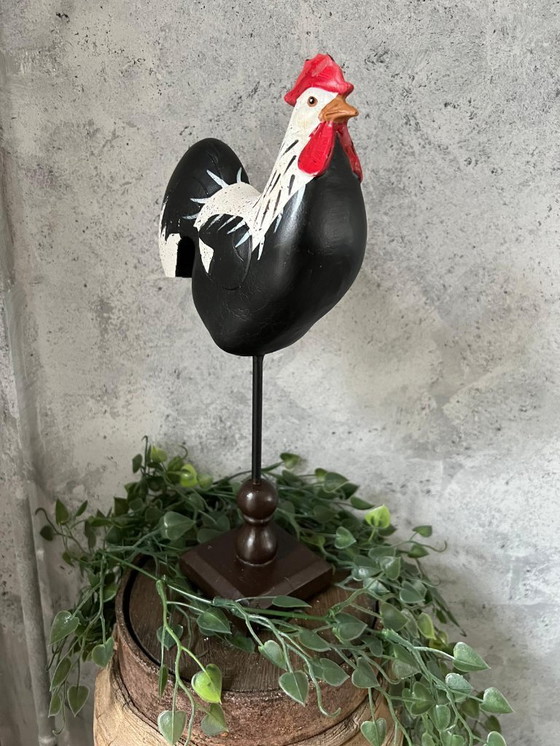 Image 1 of Scultura Gallo – 16 x 8 x 34 cm - Spedizione gratuita