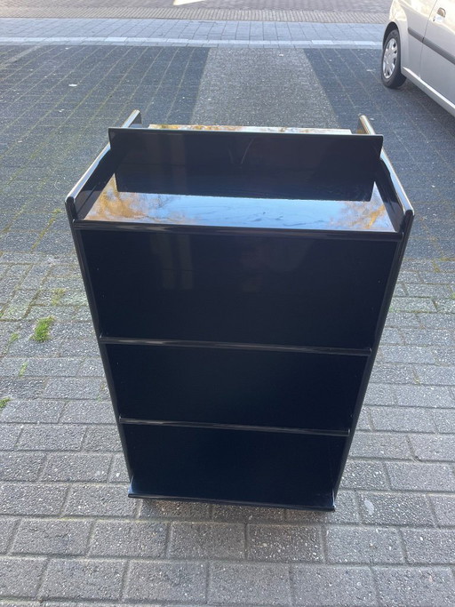 Carrello "Rumo" di Kazuhide Takahama, prodotto da Gavina, anni '70.