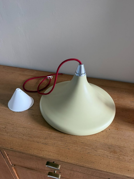 Vintage Danish design lamp - Space Age lamp - 1980’s – Suspensions, Aluminium (photo 6 of 8)