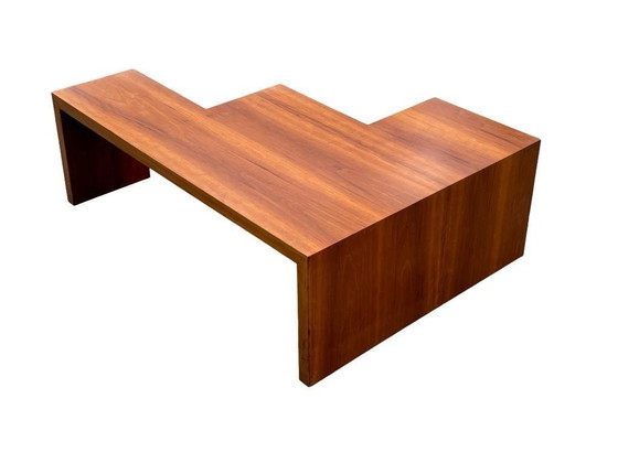 Image 1 of Tavolino da caffè vintage - Trapezio Leolux - Set di 2