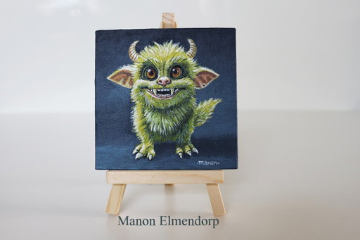 Unique Hand-Painted Fantasy Art Painting