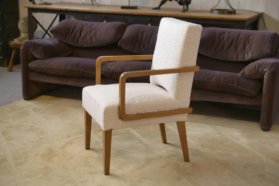 Modernistische fauteuil jaren 40 – Bauhaus (photo 3 of 13)