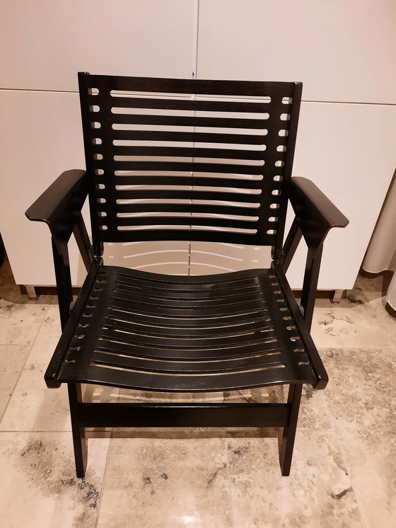 Image 1 of Chaise design de type RE'X conçue en 1952 par le designer slovène Nico Kralj .