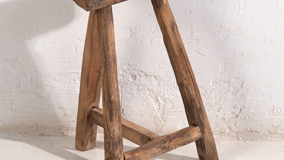 Antique oriental stool - Late Qing Dynasty (c.1900) #6 (photo 3 of 40)