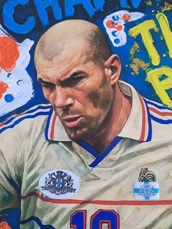 Image 1 of Enzo San Marco – Marseille Baby 2 – Hommage an Alberto Ricardo – Künstler-Leinwand