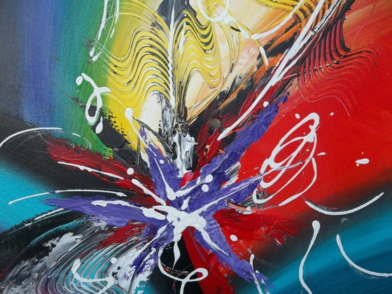 Image 1 of "Vésuvio V" – Une œuvre signé 2Luss'Art - Livraison offerte