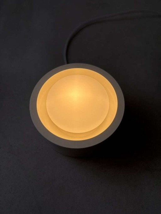 Raak Bolwerk wandlamp jaren 70 opaal glas