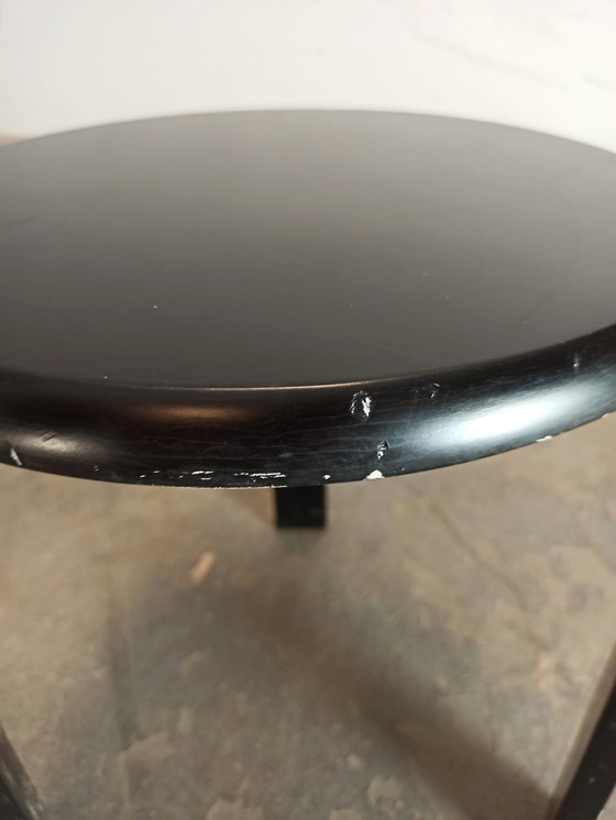 Sgabello nero vintage – Sgabelli, Wood (photo 14 of 14)