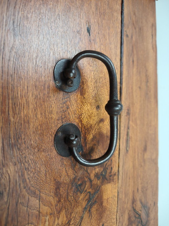 Image 1 of Cassapanca da campagna in pino europeo del XIX secolo