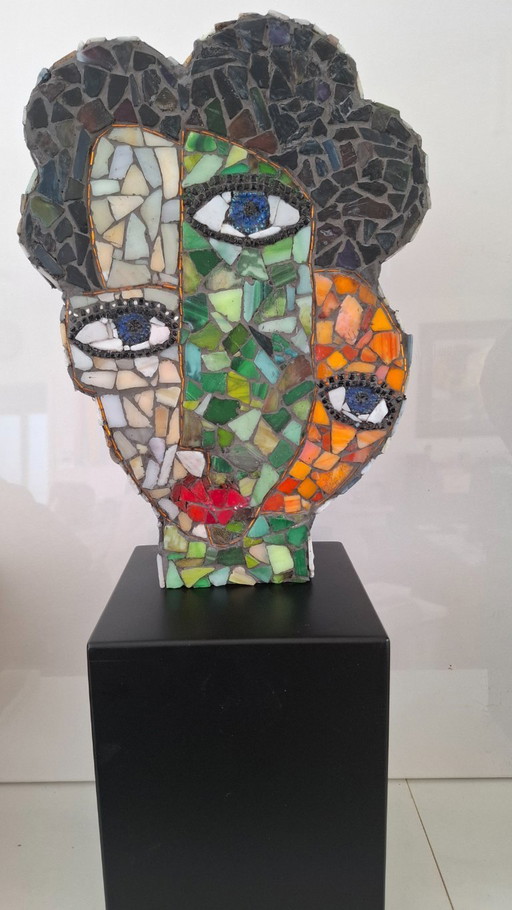Mosaic "Three eyes"