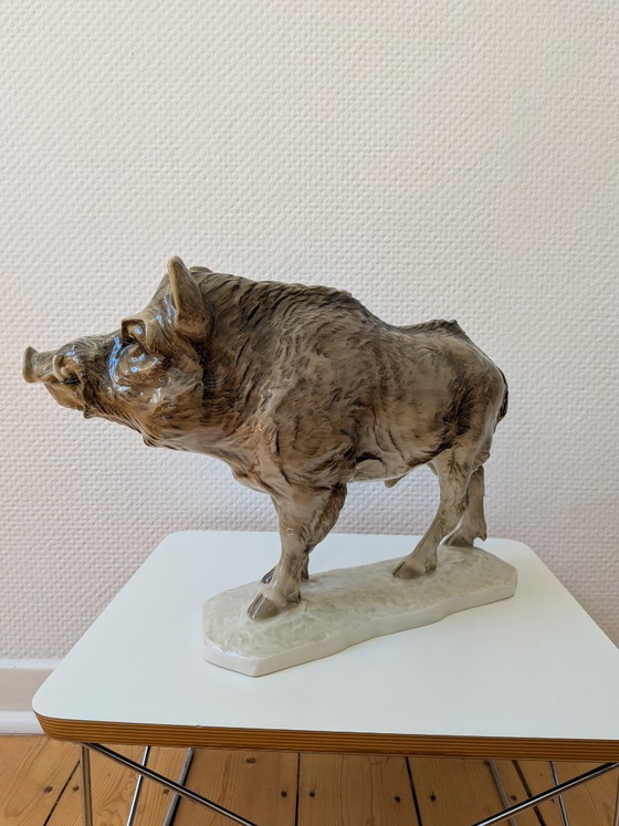 Image 1 of Hutschenreuther Groot Wild Zwijn Porseleinen Diller
