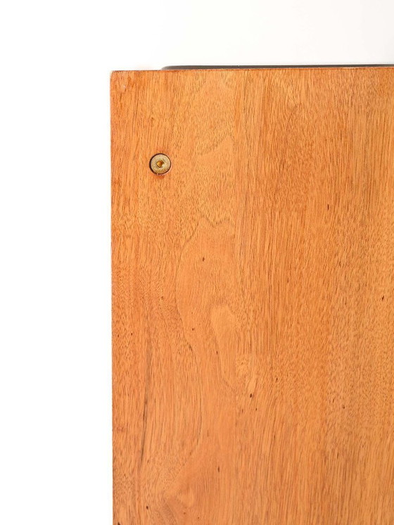 Image 1 of Tavolino da caffè vintage scandinavo in teak anni '60 con portafiori