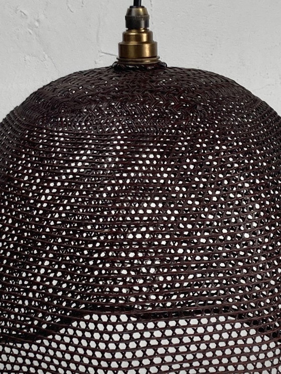 Image 1 of Webbing Beehive Hanging Lamp, 1930S