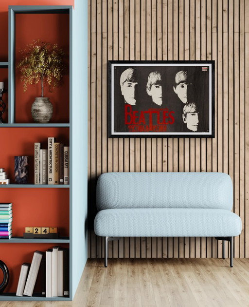 Beatles Music Festival Ukraine – 1989 – Original Vintage Music Poster – Late 20th Century – 57x82 cm – Paper (photo 2 of 8)
