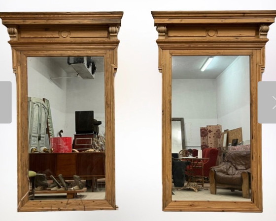 Image 1 of Pair of Mirrors/Trumeaux