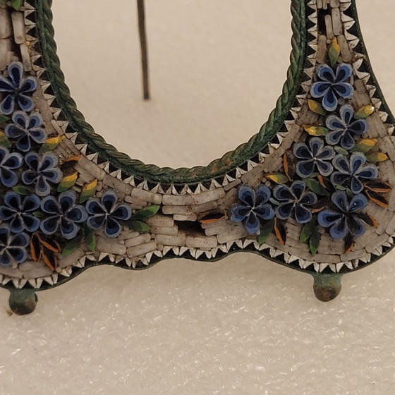 Image 1 of Cornice in micromosaico e bronzo, Italia, circa 1900