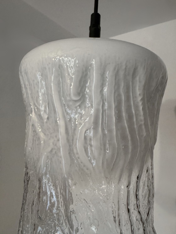 Image 1 of Murano glass hanging lamp Targetti Sankey 70s
