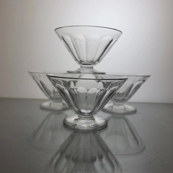 Servizio 24 pezzi in cristallo Baccarat modello Rex anni 1920-30 – Bicchieri e caraffe, Vetro, Art Deco (photo 13 of 23)
