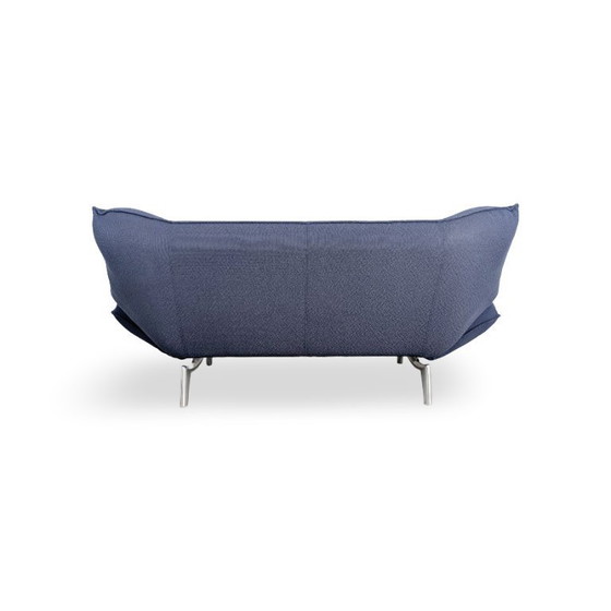 Image 1 of Original Leolux Tango Sofa Design Couch Fabric Blue Italy