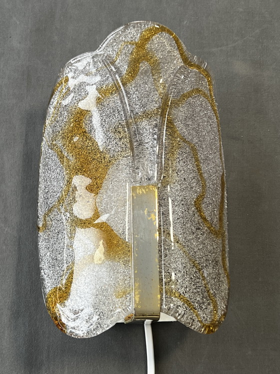 Image 1 of Aplique de cristal de Murano Mazzega, Italia, década de 1970