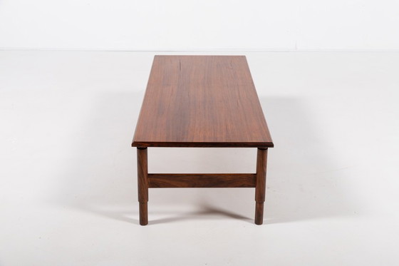 Image 1 of Vintage spectacular veneer coffee table from Saporiti, 1960’s Italy