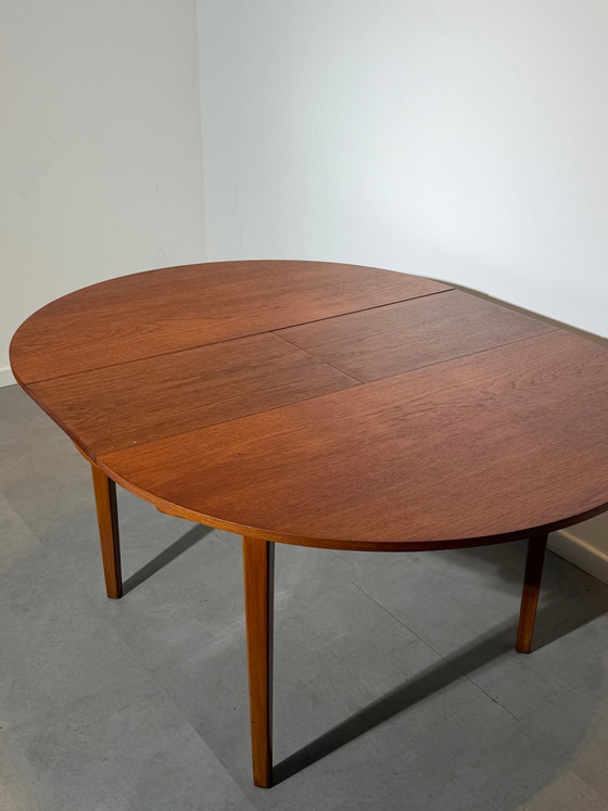 Tavolo da pranzo rotondo allungabile G-Plan in teak – Tavoli da pranzo, Wood (photo 2 of 7)
