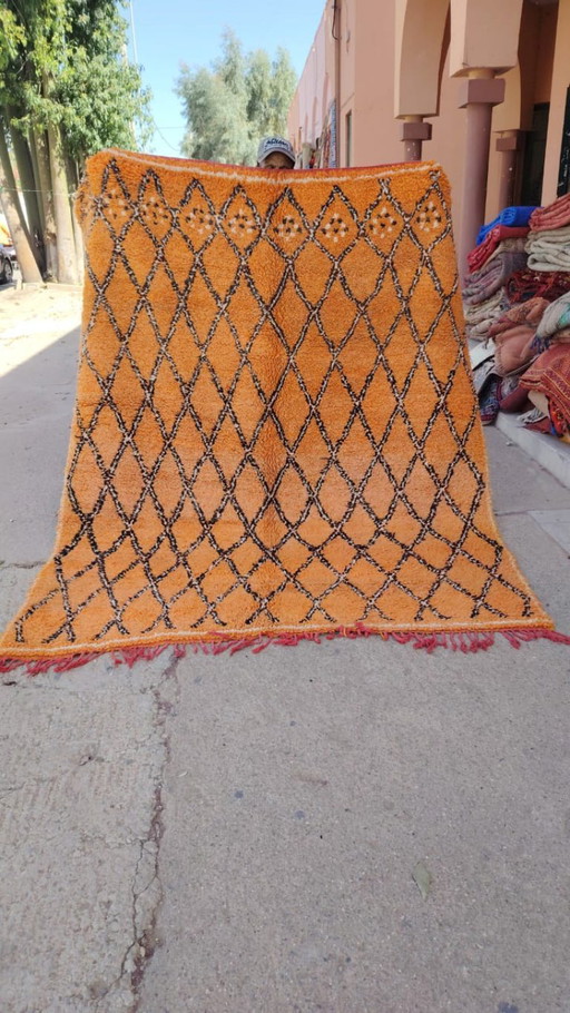 Handgeknoopt Berber kleed wol 270x200cm