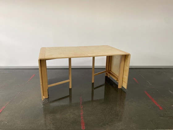 Image 1 of Maria Flap Folding Dining Table by Bruno Mathsson for Firma Karl Mathsson